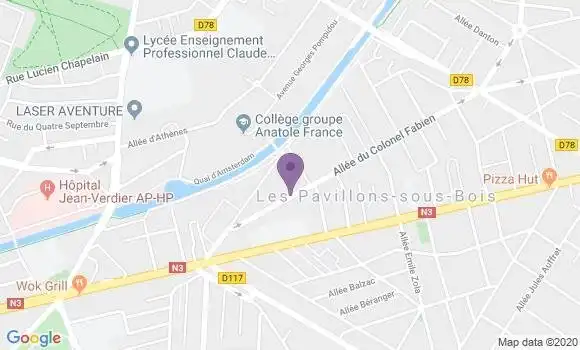 Localisation Bezagu Samuel