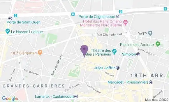 Localisation Jacqmin Perrine