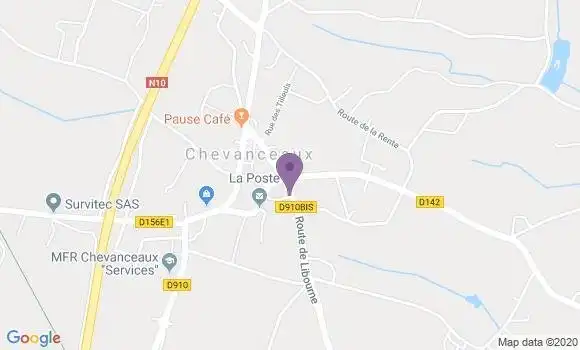 Localisation Cartron Béatrice