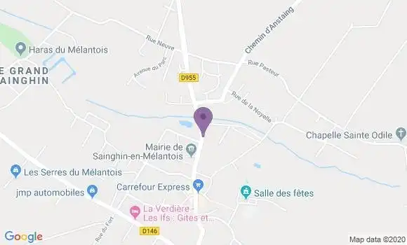 Localisation Accarain Pierre