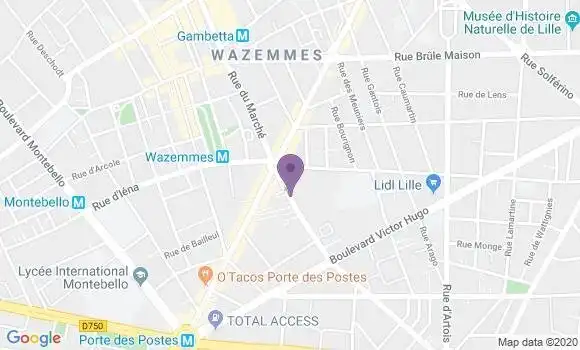 Localisation Ongena Christine