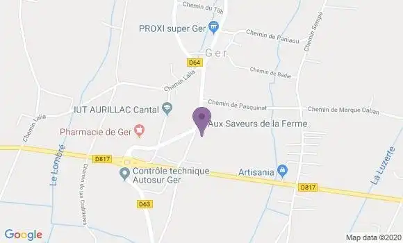 Localisation Estavoyer Véronique