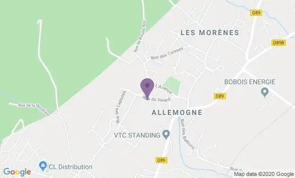 Localisation Lyons Elodie