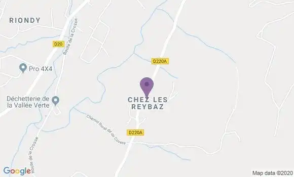 Localisation Neulas Caroline