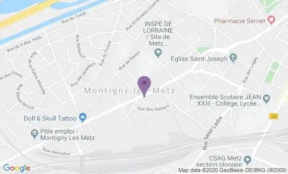 Localisation Guerrisi Antoine