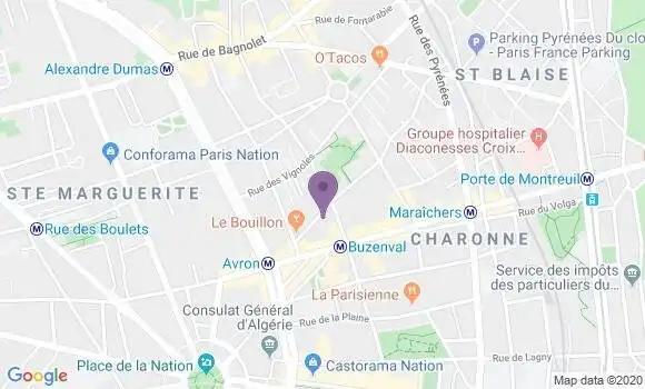 Localisation Sergent Anabel