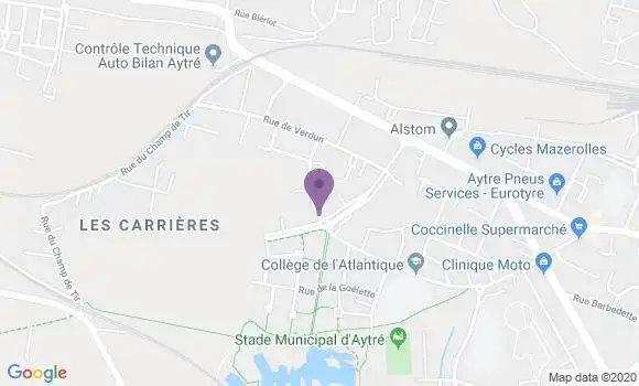 Localisation Costa Anthony