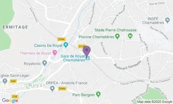 Localisation Bechet Fabienne