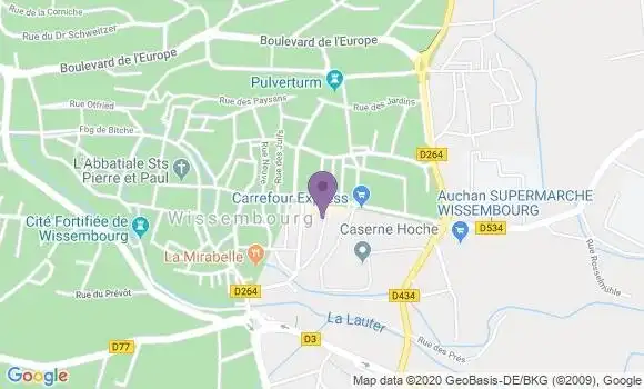 Localisation Walter Catherine