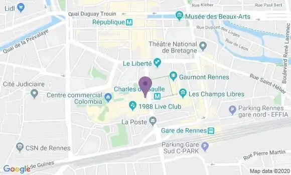 Localisation Thebault Nicolas