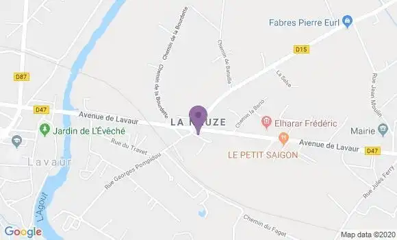 Localisation Goussot Hélène