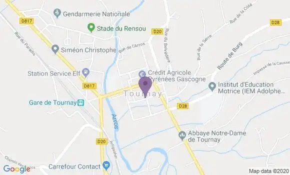 Localisation Delas Caroline
