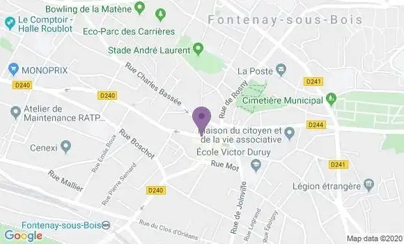 Localisation Menou Bruno
