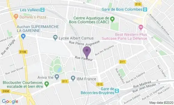 Localisation Mevel Nicolas