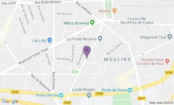 Localisation Loiseau Samuel