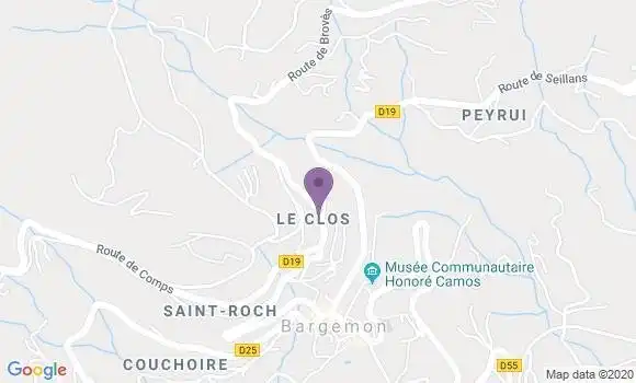 Localisation Larribeau Jean Guillaume
