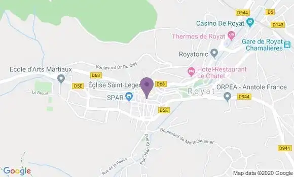 Localisation Viguie Michel