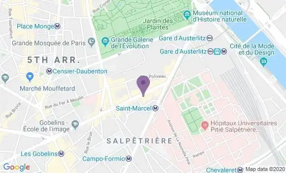 Localisation Moine Guillaume