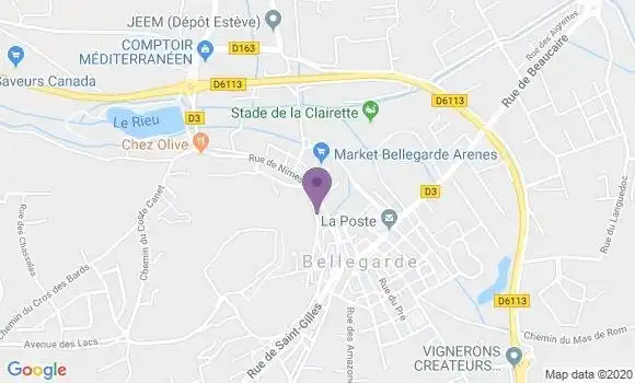 Localisation Soubeiran Flore