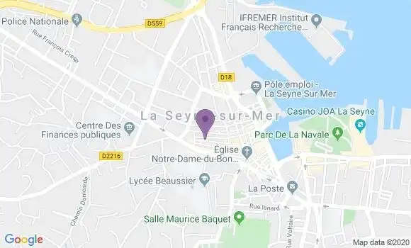 Localisation Castaigne Antoine