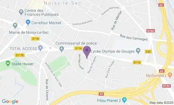 Localisation El Bidaoui Khalid