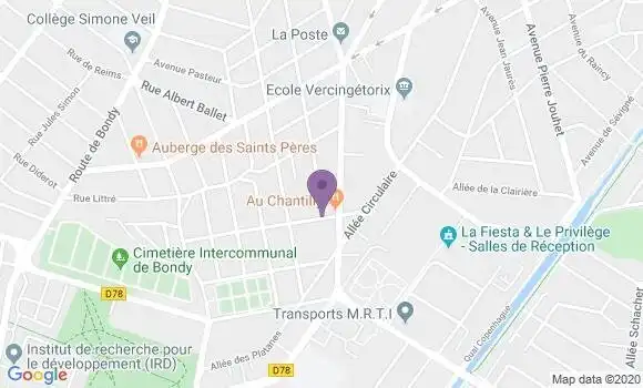 Localisation Raymondo Isabelle
