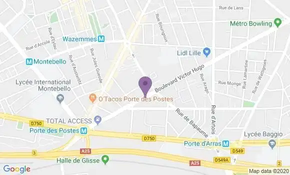 Localisation Lenain Jacques