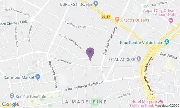 Localisation Praud Eva