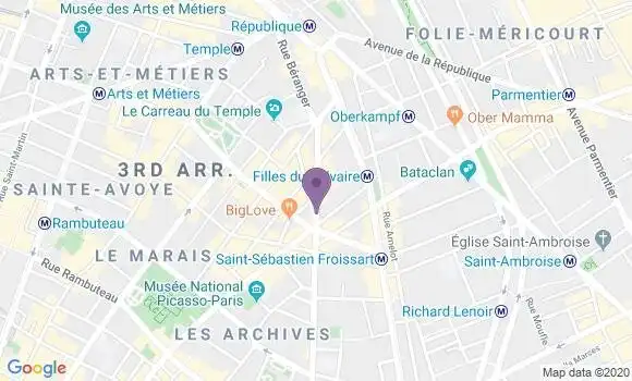 Localisation Audap Marianne