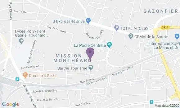 Localisation Agaesse Anthony