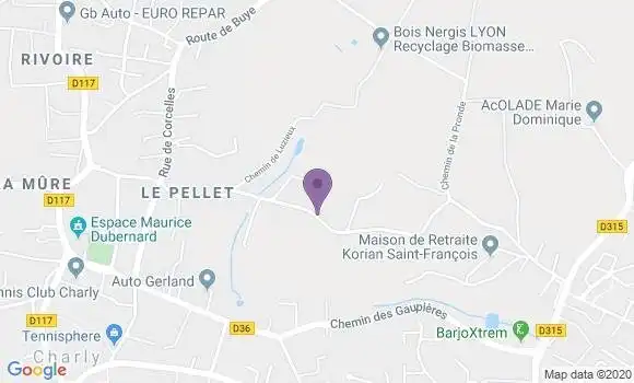 Localisation Folliasson Philippe