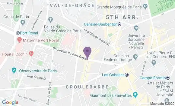 Localisation Jeanneney Natalie