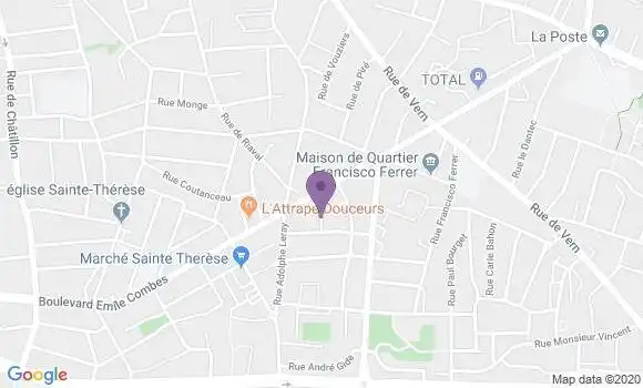 Localisation Dattin Xavier