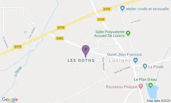 Localisation Maurel Rachel