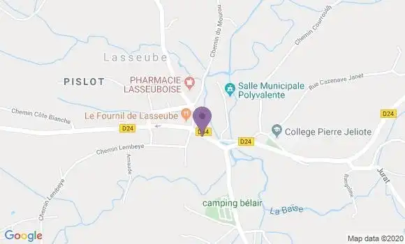 Localisation Sainsbury Mélanie