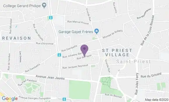 Localisation Berlioz Curlet Caroline