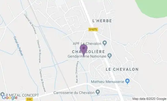 Localisation Cottin Jacques
