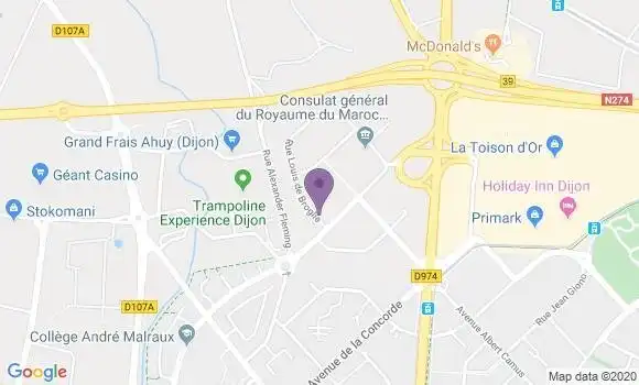 Localisation Bonnaffoux Marie