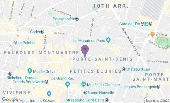 Localisation Getti Ségolène