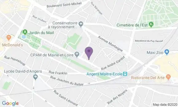 Localisation Chambriard Marc