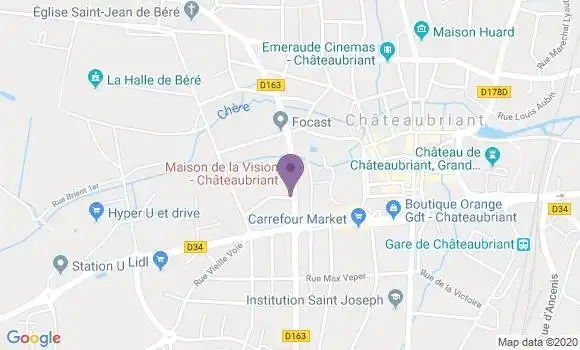 Localisation Cornede Hugues