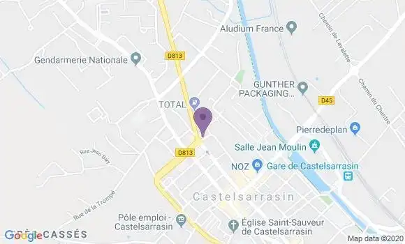 Localisation Salem Roger