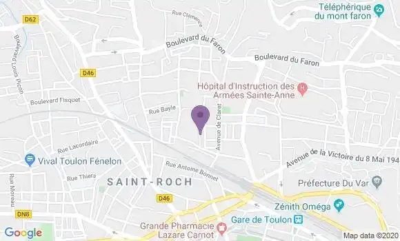 Localisation Mouraille Nicolas