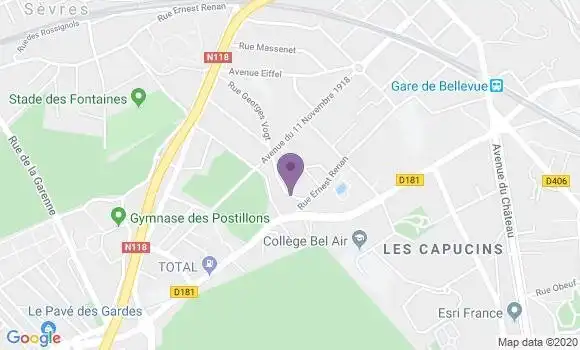 Localisation Tarenne Armelle