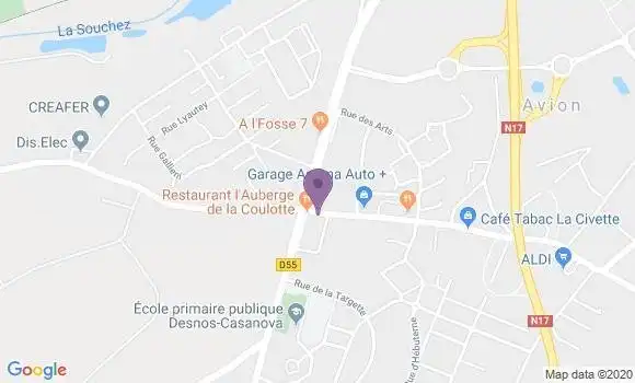 Localisation Lefebvre Frédéric