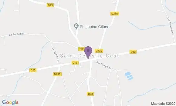 Localisation Gibson Peter