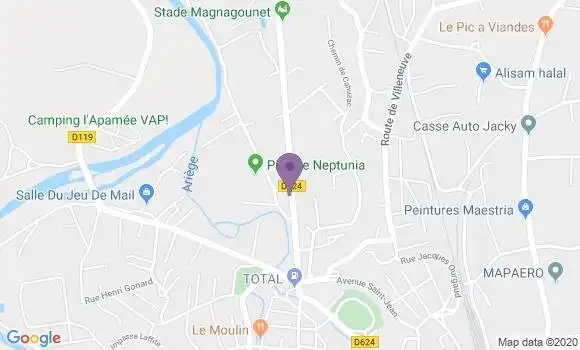 Localisation Galy Carole