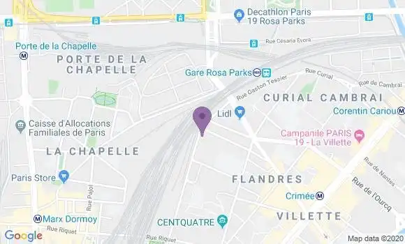 Localisation Tan Michel