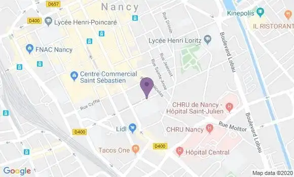 Localisation Buret Jean Baptiste