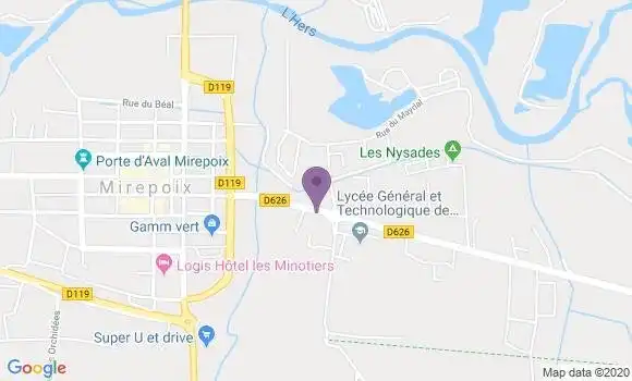 Localisation Hody Isabelle